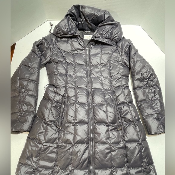 NWOT Laundry By Shelli Segal High Collar Down Fill Puffer Coat - Picture 9 of 16